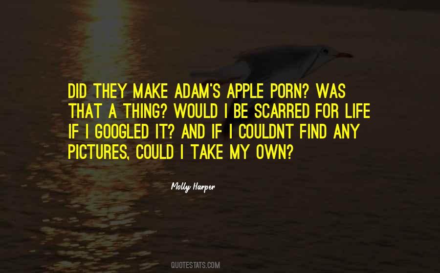 Adam S Apple Quotes #1705115