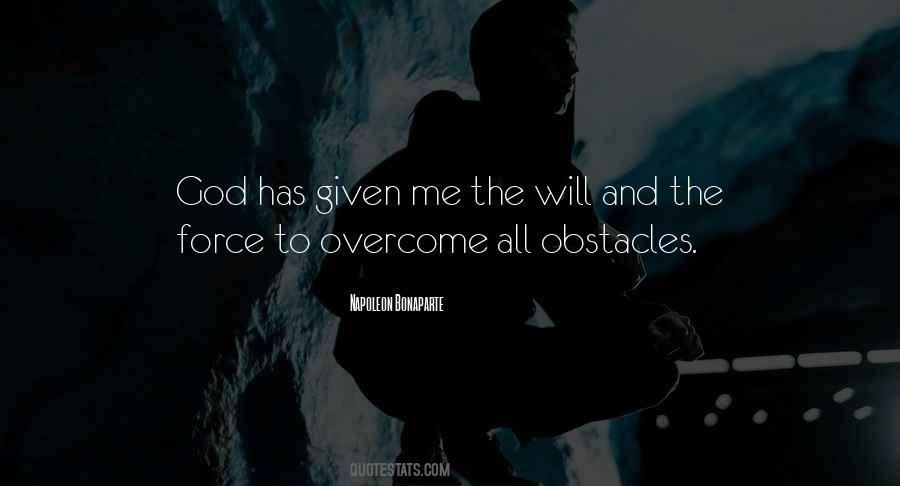 Will Overcome Quotes #155237