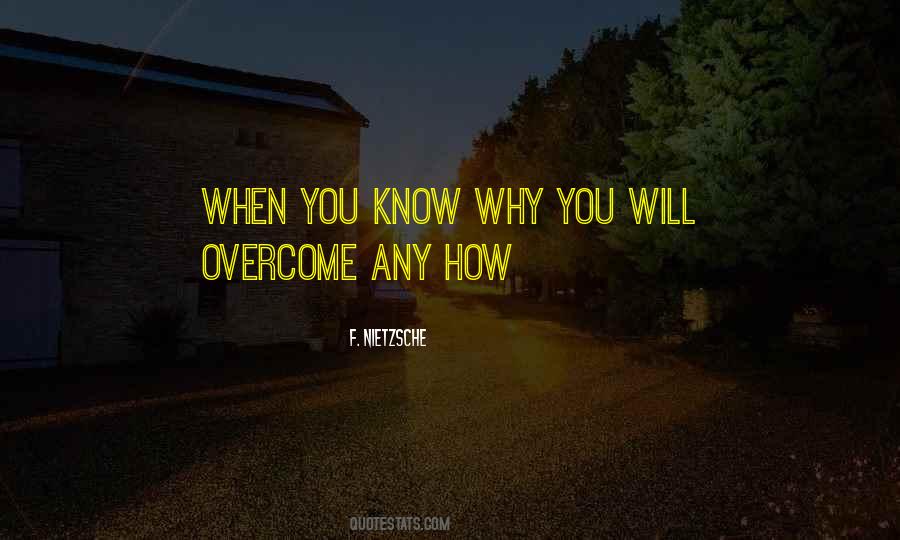 Will Overcome Quotes #339272