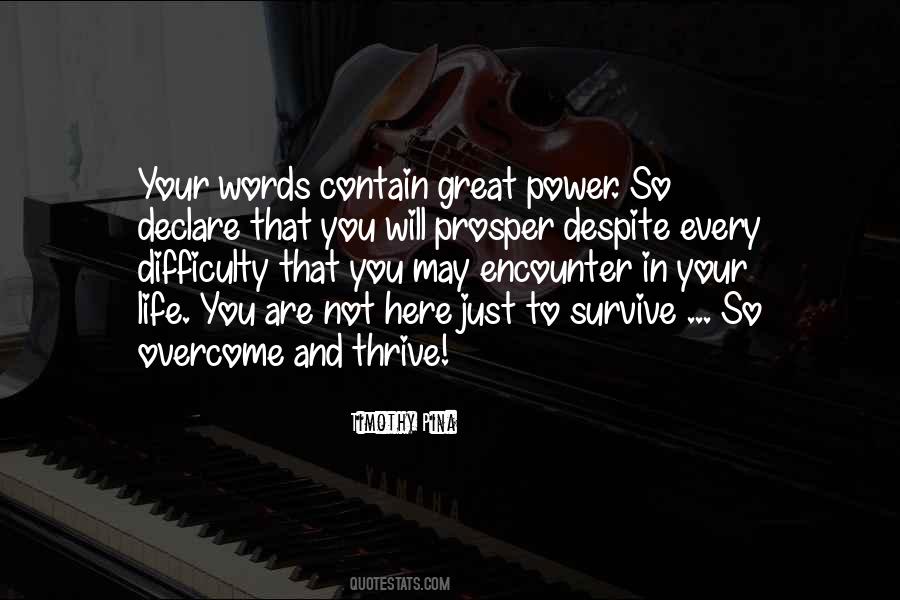 Will Overcome Quotes #51977