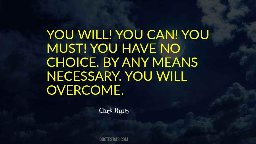 Will Overcome Quotes #809306
