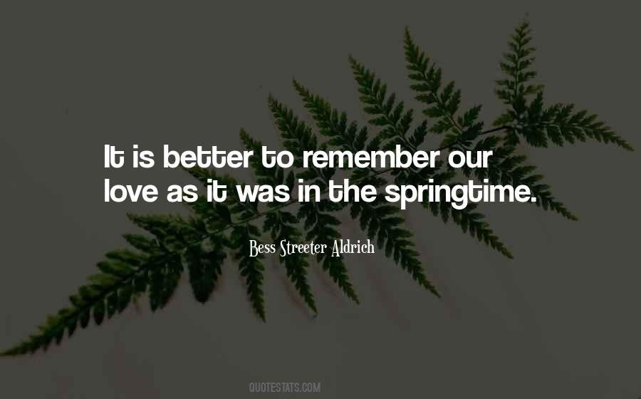 Quotes About Springtime #1646233