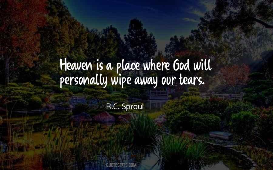 Quotes About Tears In Heaven #1661269