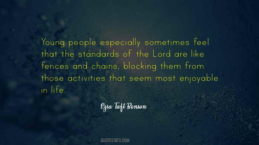 Quotes About Standards #57667