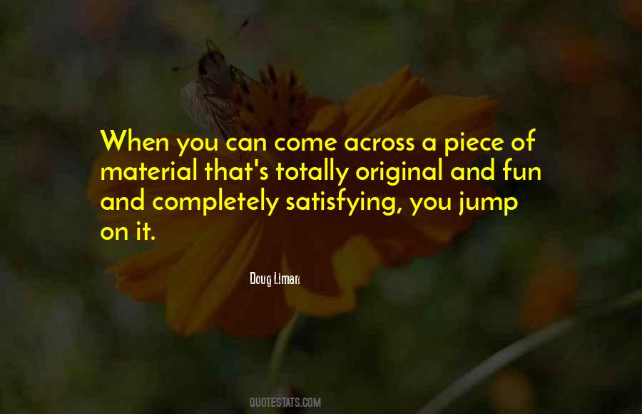 Jump Across Quotes #482458