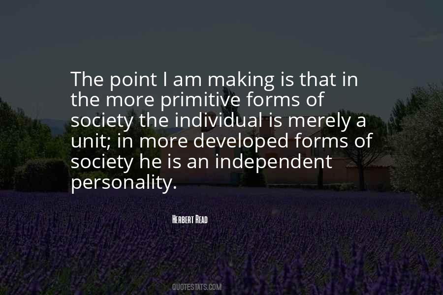 Individual Personality Quotes #1428167
