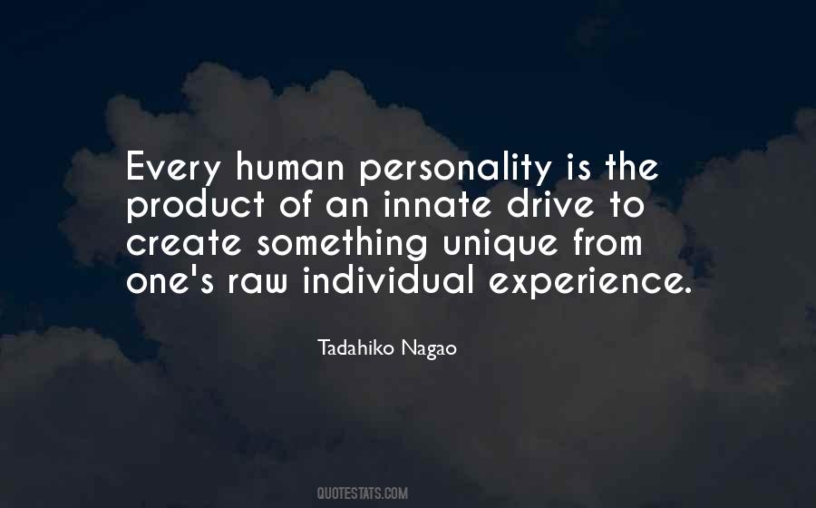 Individual Personality Quotes #907439