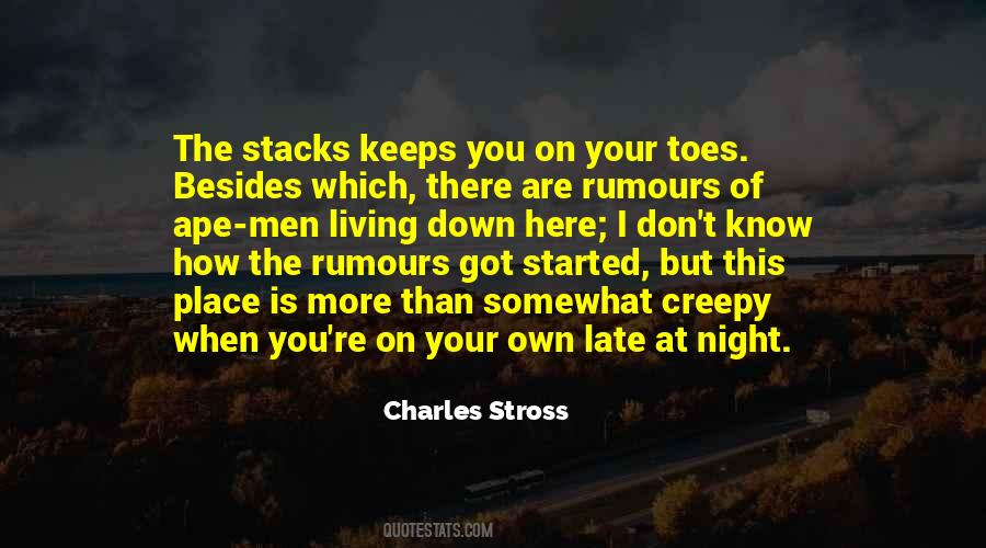 Quotes About Rumours #1264706