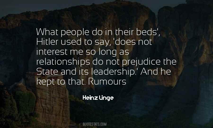 Quotes About Rumours #1303747