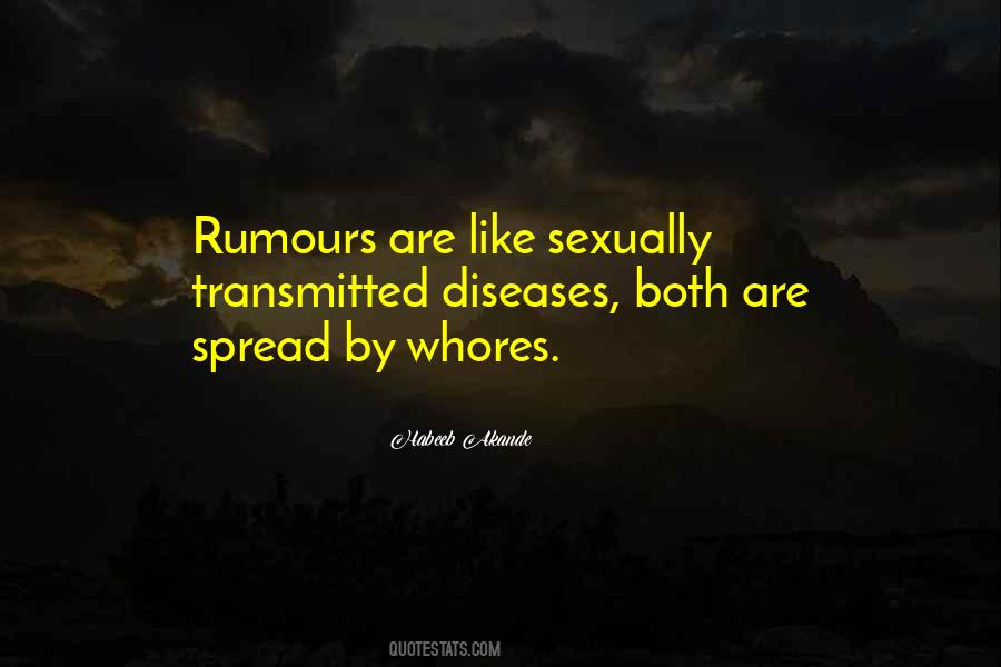 Quotes About Rumours #337374