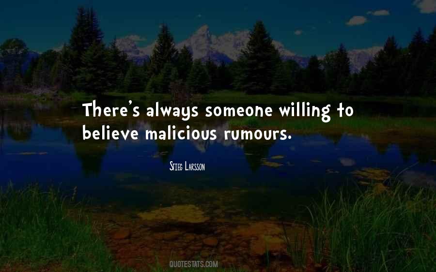 Quotes About Rumours #6739