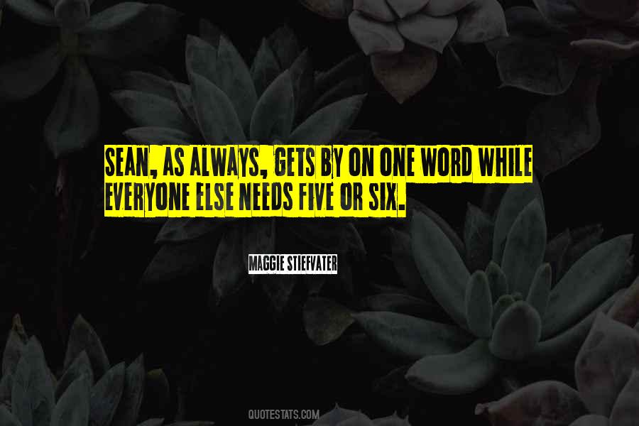 Quotes About Sean #1563984