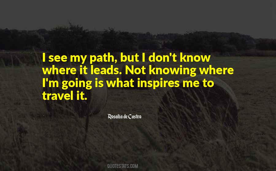 My Path Quotes #1357853