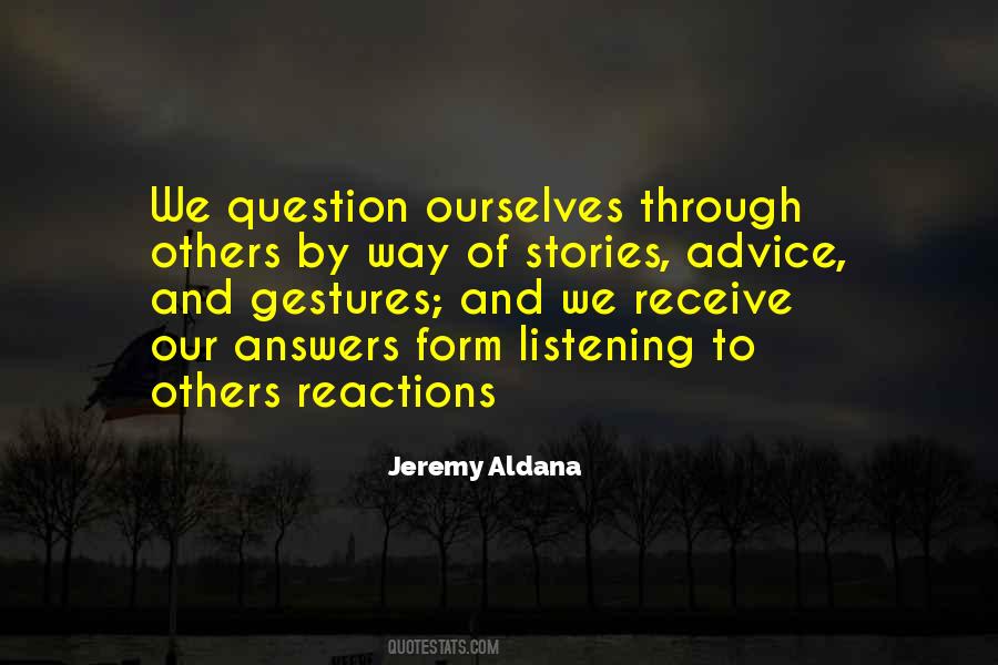Listening To Stories Quotes #113593