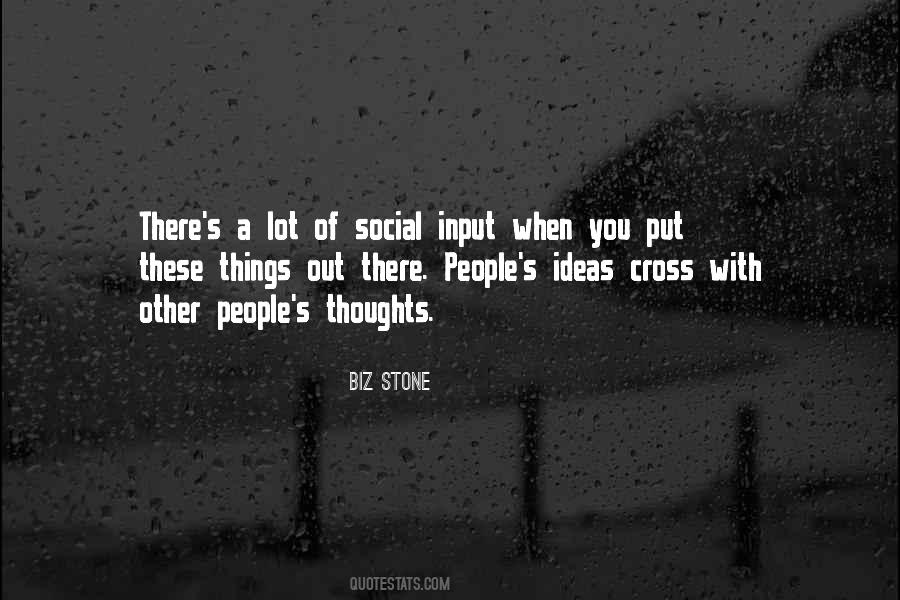 Other People S Thoughts Quotes #1681173