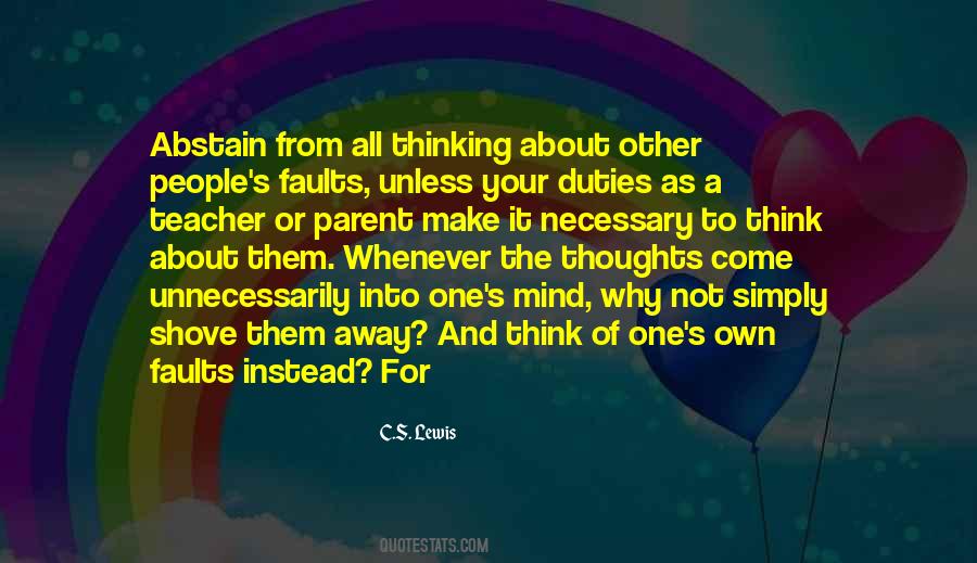 Other People S Thoughts Quotes #436864