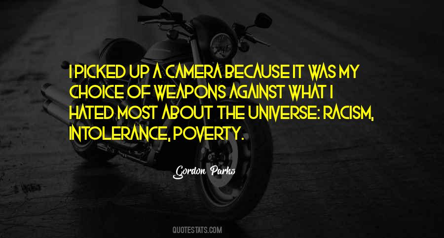 Weapons Of Choice Quotes #41650