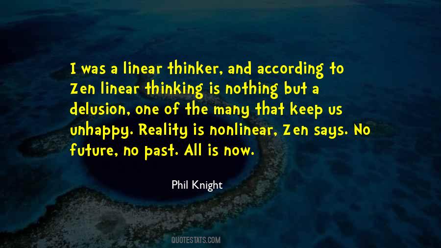 Linear Thinking Quotes #1697099