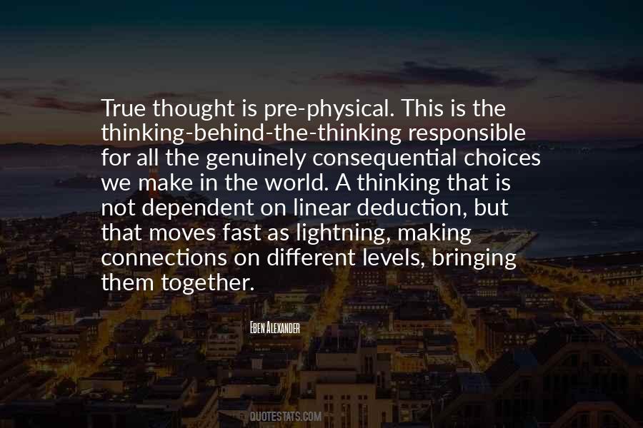 Linear Thinking Quotes #510272