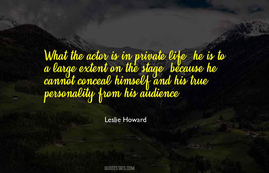 Quotes About Private Life #1104727