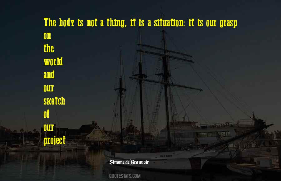 De Beauvoir Quotes #200460