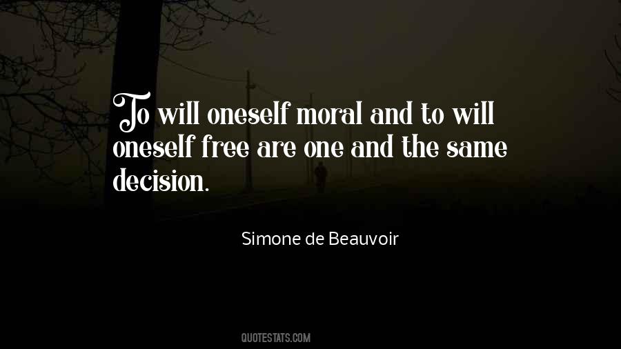 De Beauvoir Quotes #211989