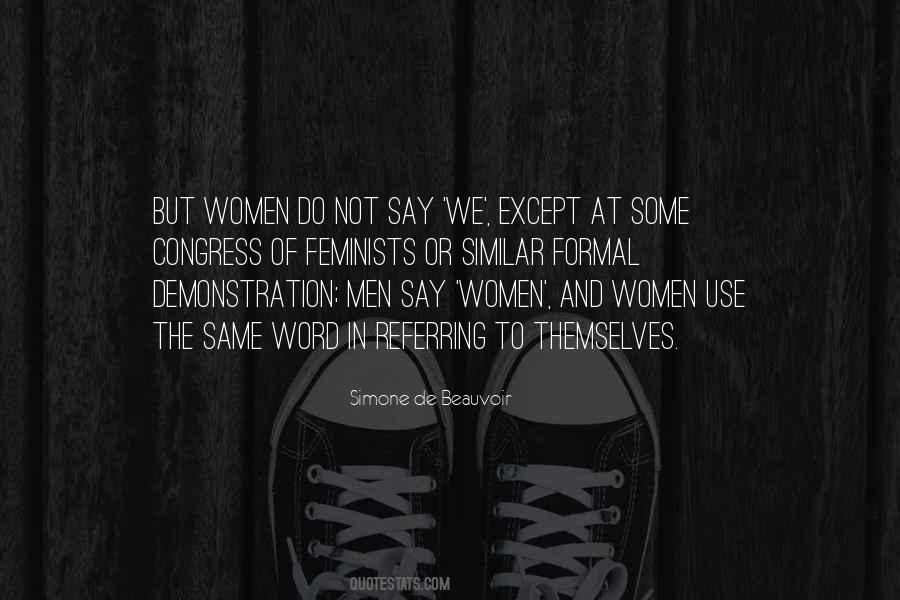 De Beauvoir Quotes #269099