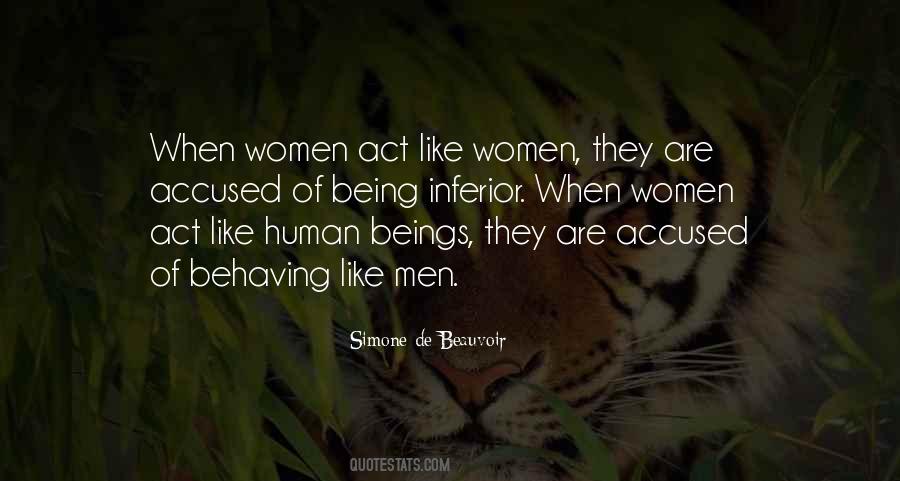 De Beauvoir Quotes #328457