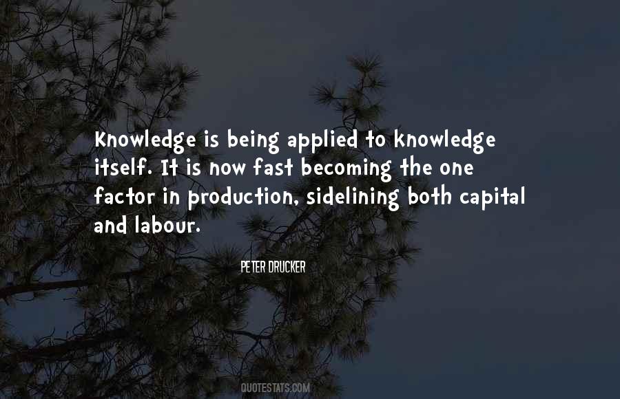 Quotes About Knowledge Production #1480131