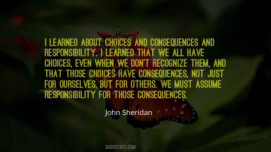 Quotes About Assuming Responsibility #1756363