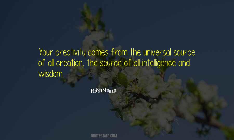 Universal Intelligence Quotes #1794778