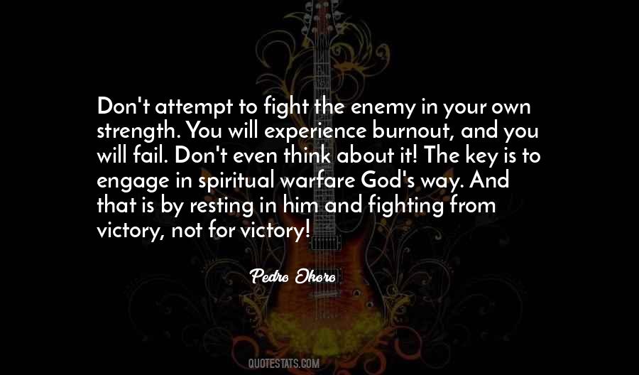 Quotes About God Will Fight For You #1008127