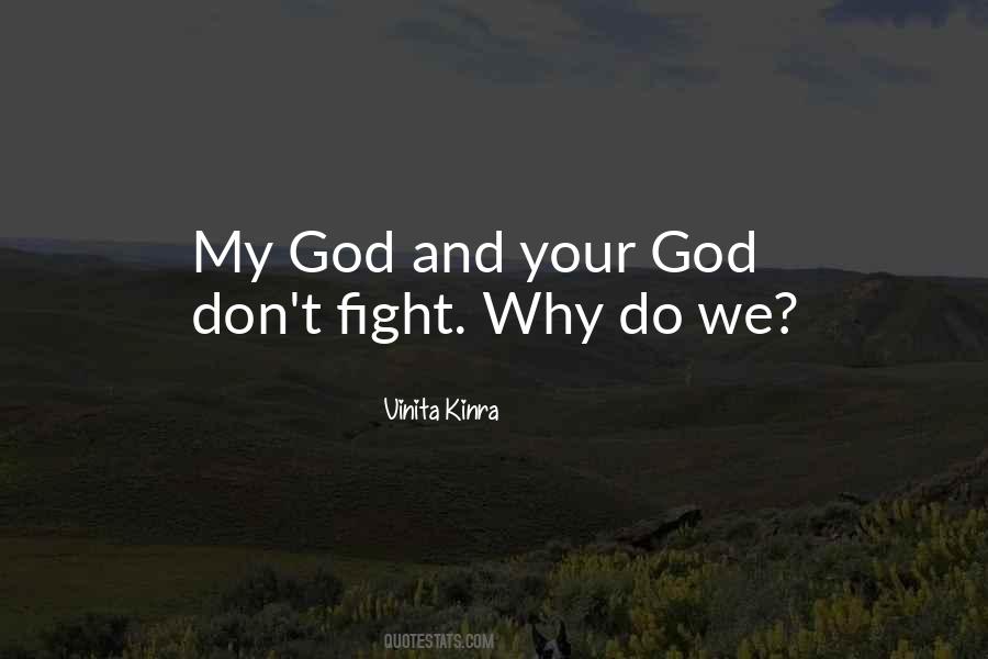 Quotes About God Will Fight For You #262093