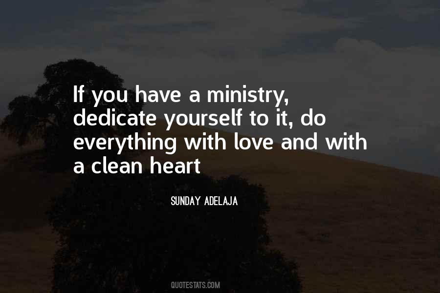 Quotes About The Ministry Of Love #1371520