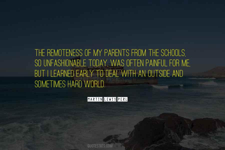 Quotes About Schools And Parents #1172034