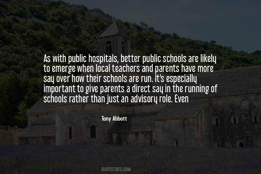 Quotes About Schools And Parents #546897