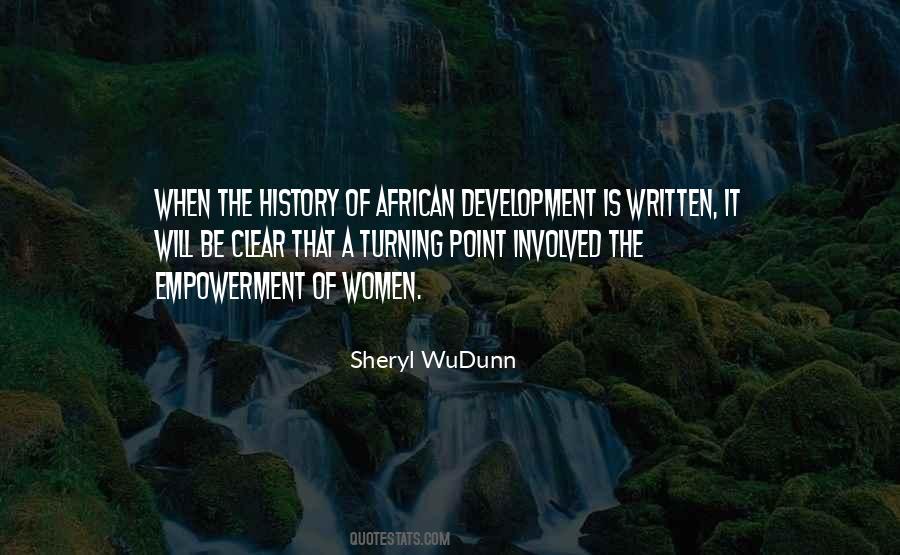 Quotes About African History #1272069