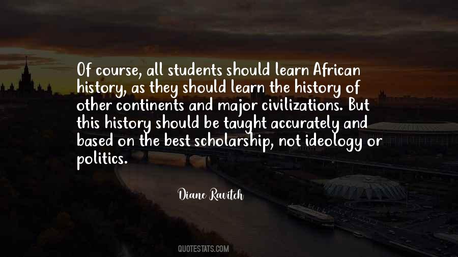 Quotes About African History #777019