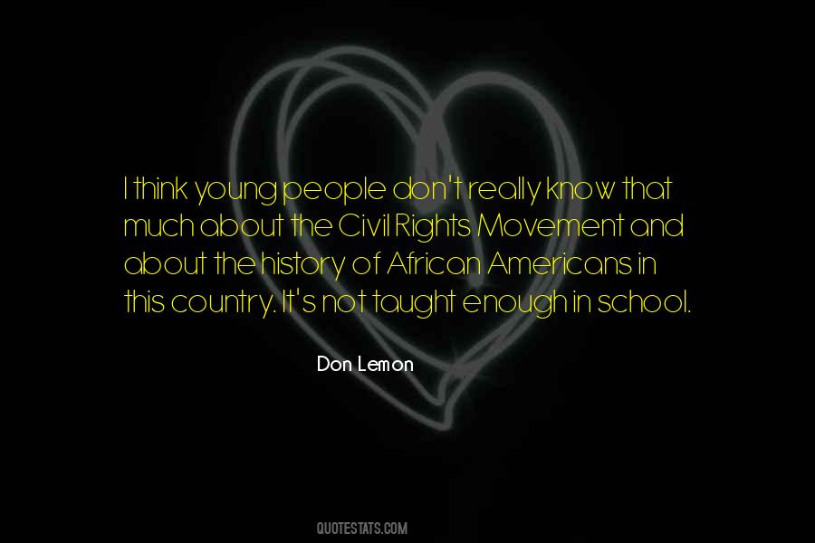 Quotes About African History #864984