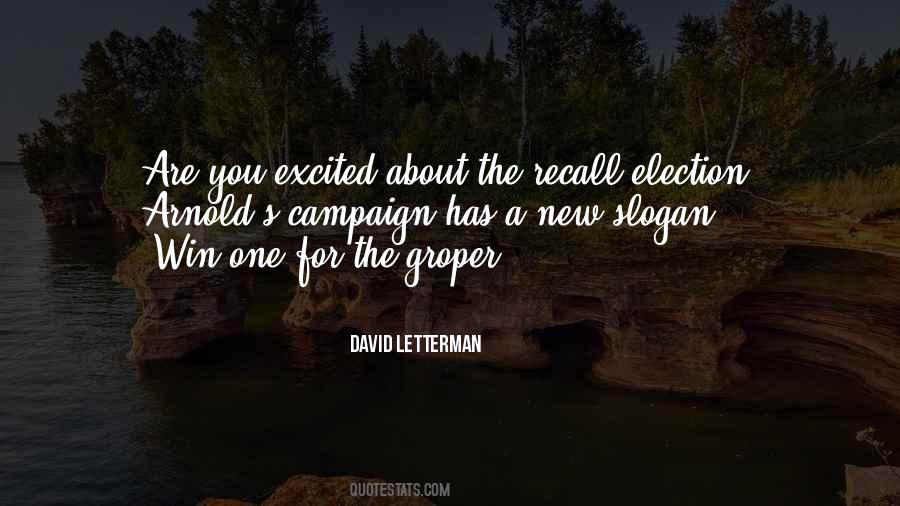 Quotes About Election Campaigns #1318147