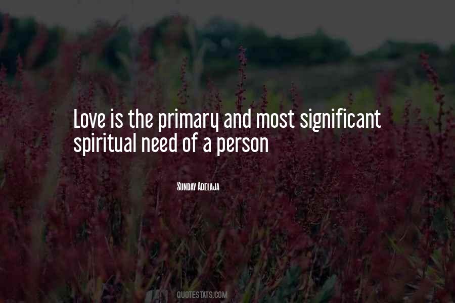 Quotes About Spiritual Love #137097