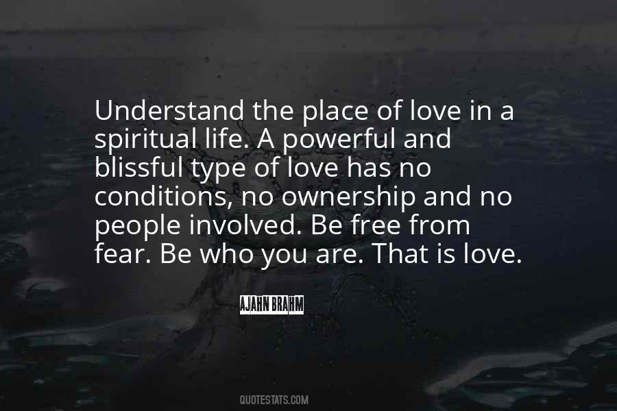 Quotes About Spiritual Love #3079