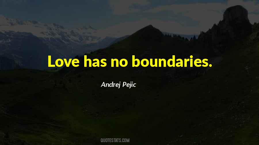 Quotes About Love No Boundaries #414453