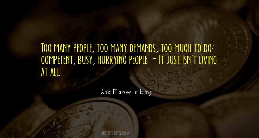 Quotes About Hurrying #224920