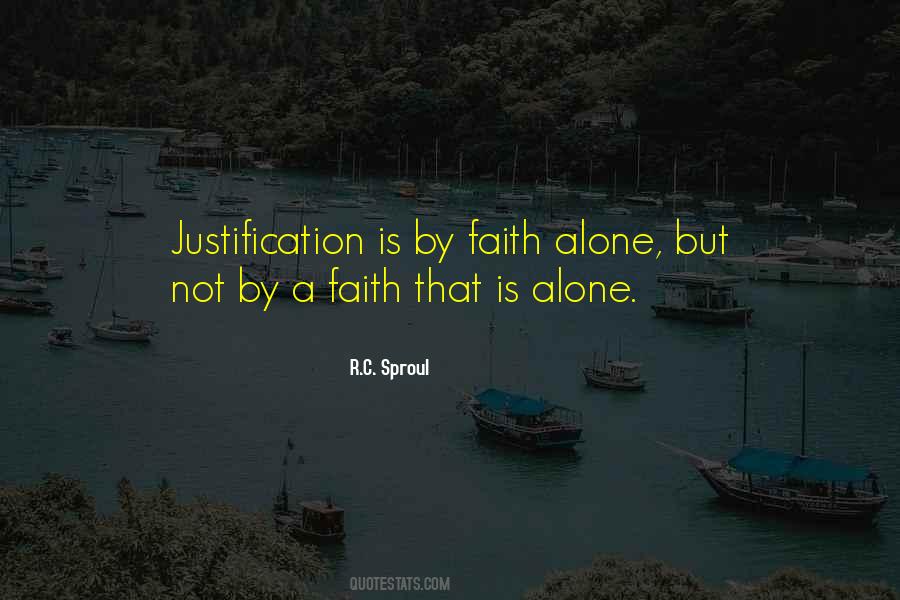 Quotes About Justification By Faith #1286527