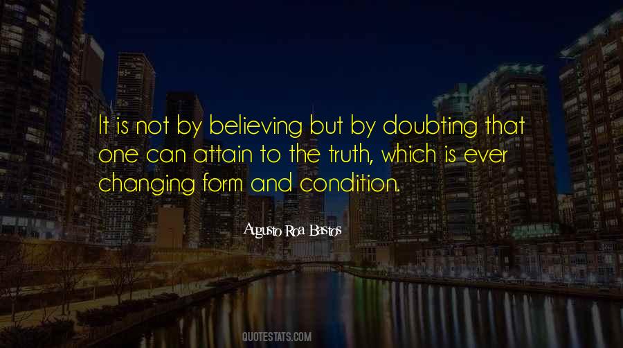 No Doubting Quotes #30355