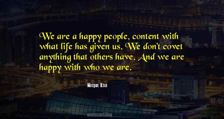 Happy People Quotes #1449579