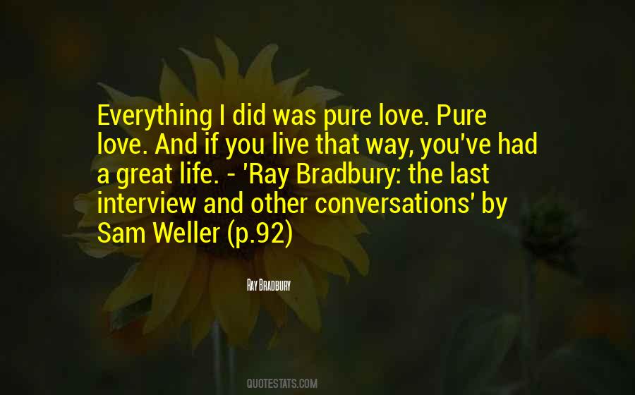 Quotes About Pure Love #1351132