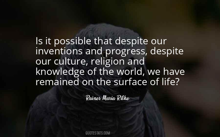 Quotes About Life Rilke #139975