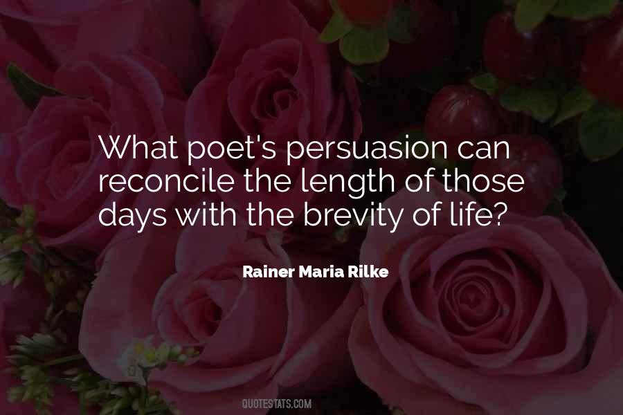 Quotes About Life Rilke #1696877